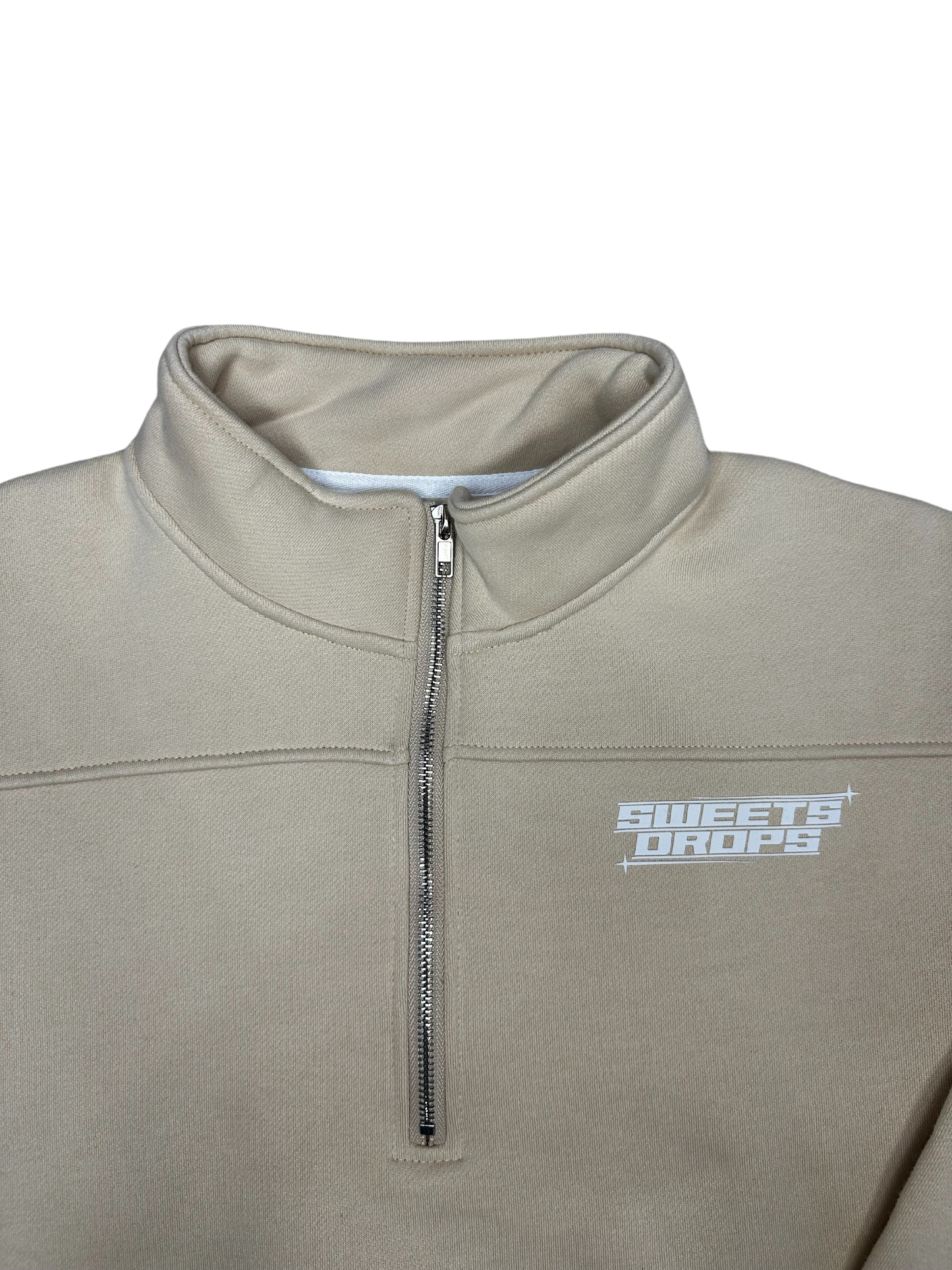 SWEETSDROPS HALF-ZIP SWEATER