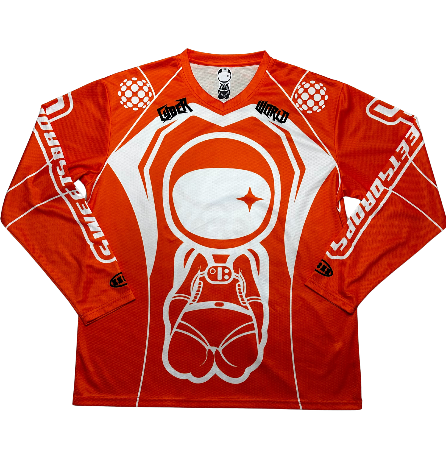 LONG SLEEVE MOTOCROSS JERSEY (ORANGE)