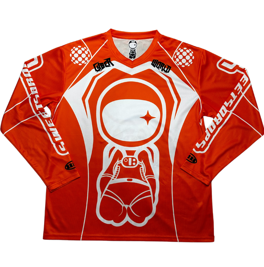 LONG SLEEVE MOTOCROSS JERSEY (ORANGE)