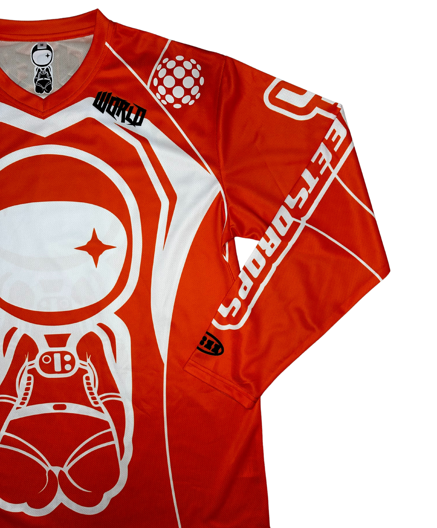 LONG SLEEVE MOTOCROSS JERSEY (ORANGE)