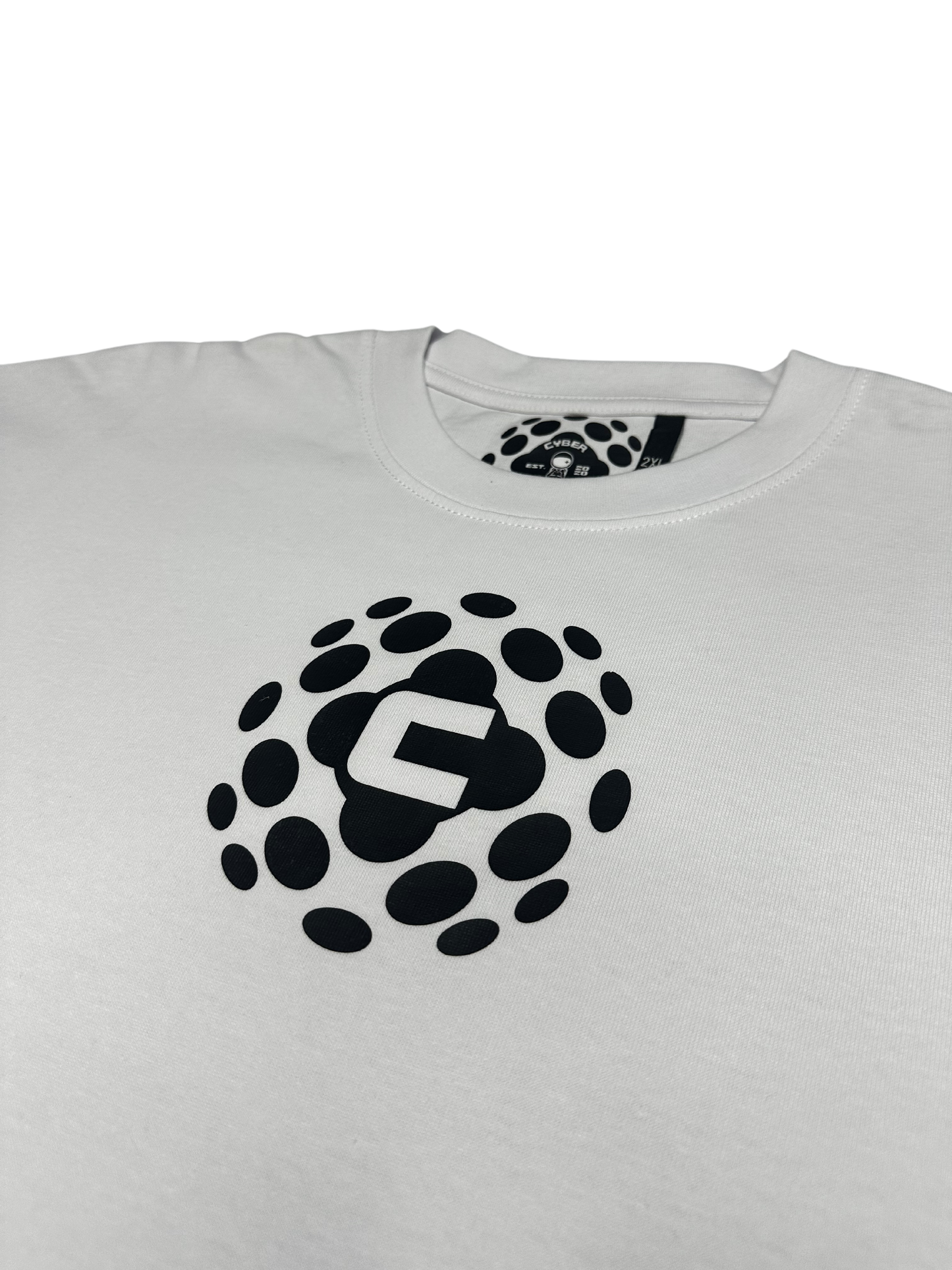 CYBER WORLD TEE (WHITE)