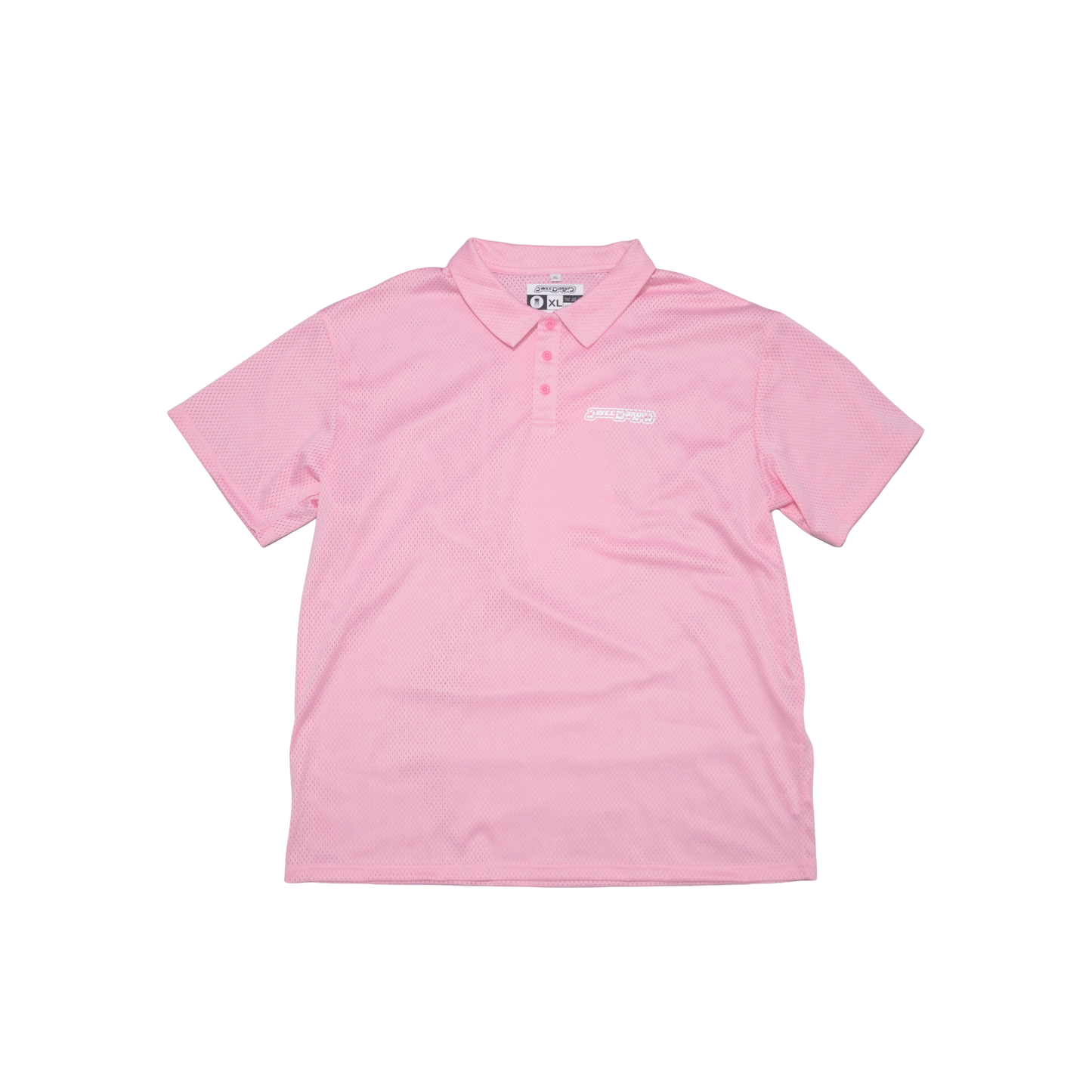 Mesh Polo (pink)