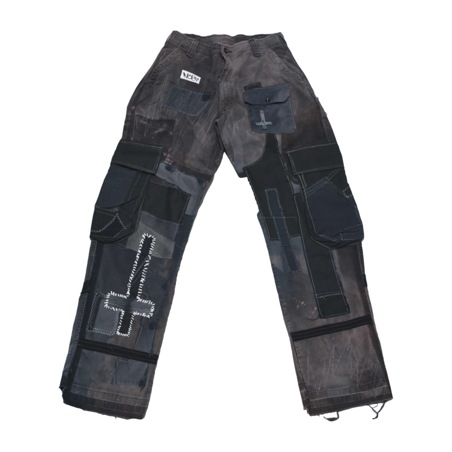 NoSy Cargo Big Pocket Pants "Worn By The Sun"