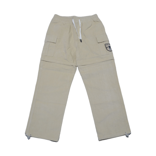 Corduroy Convertible Cargo Pant (khaki)