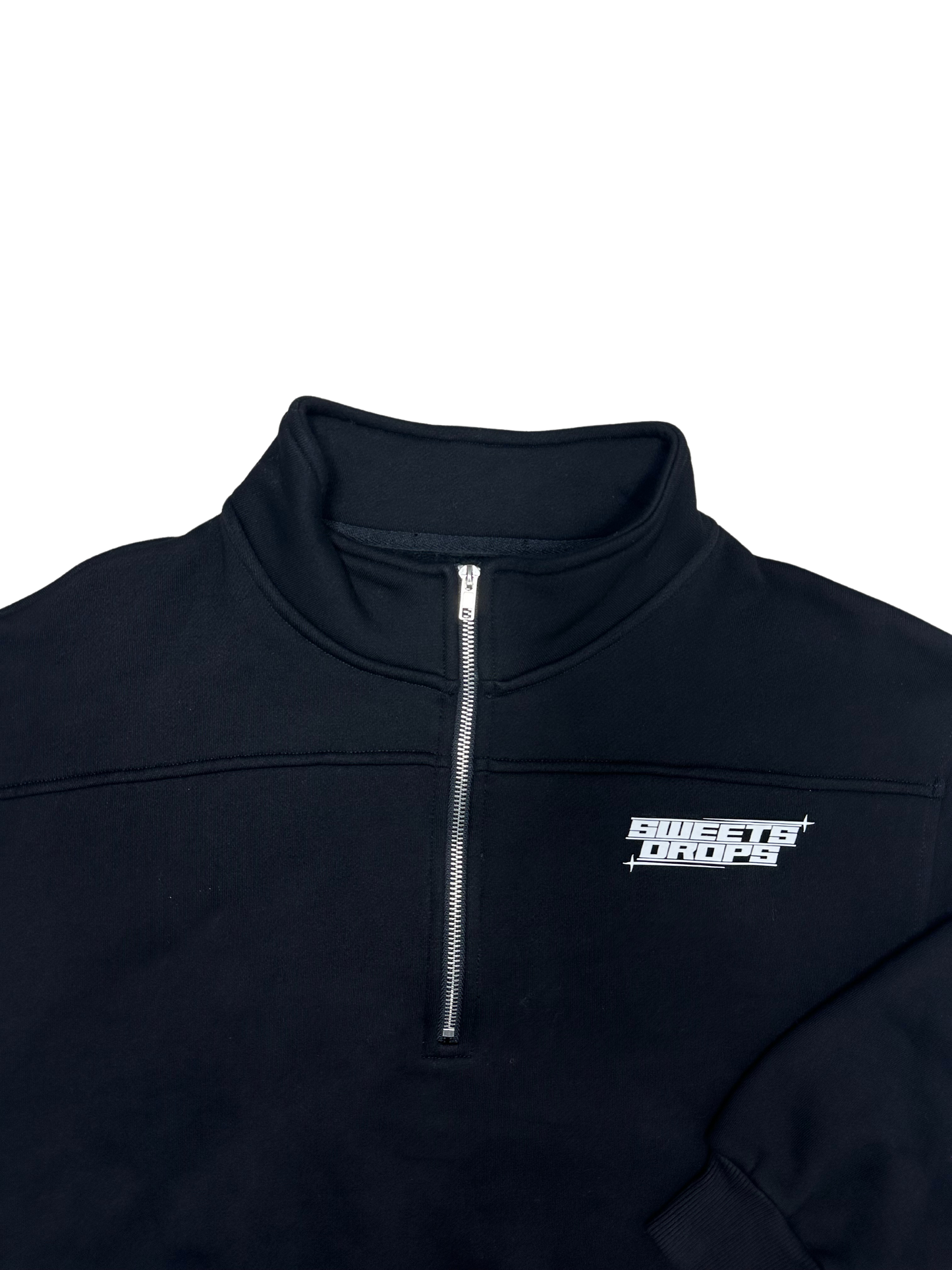 SWEETSDROPS HALF-ZIP SWEATER