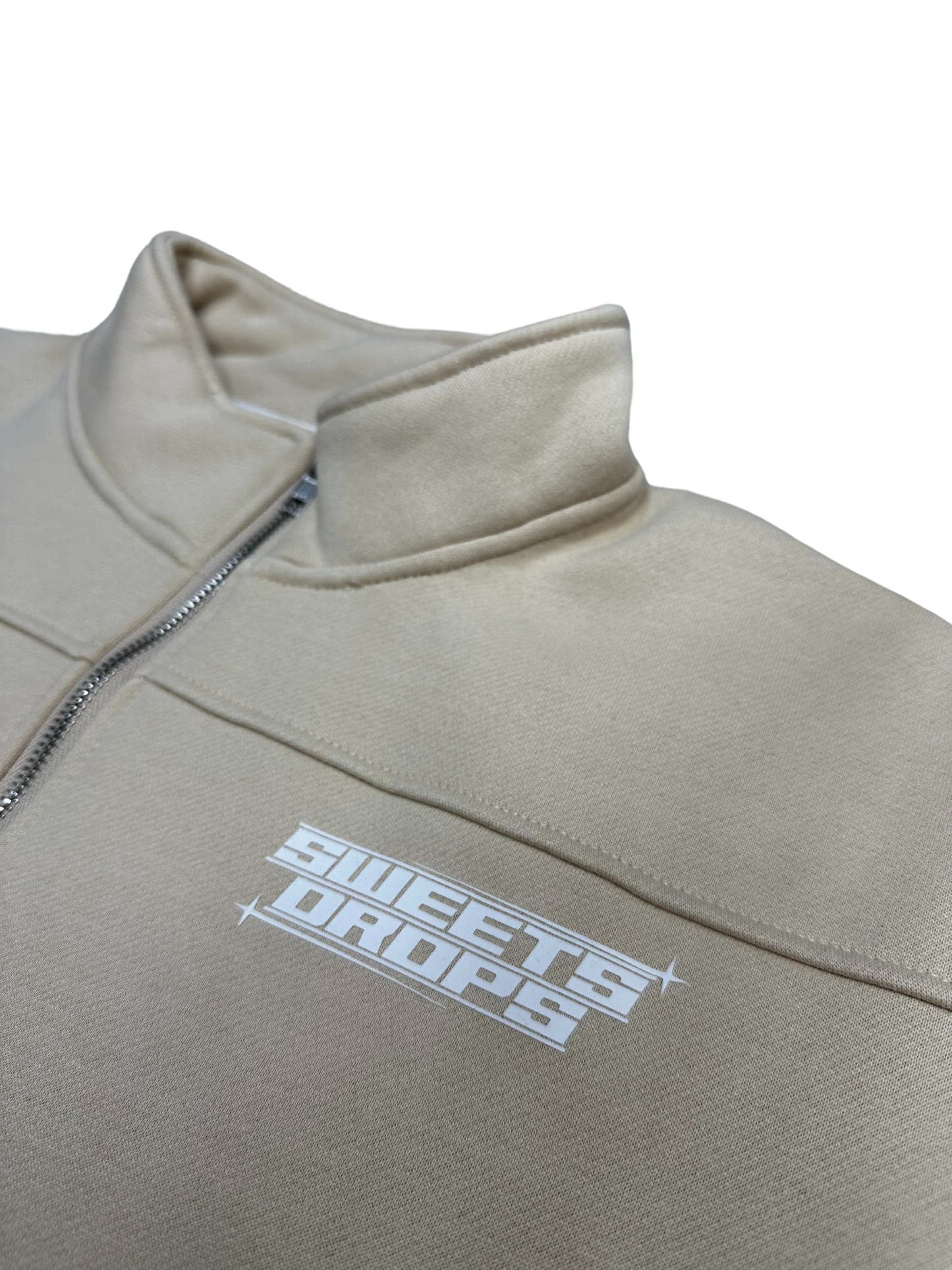 SWEETSDROPS HALF-ZIP SWEATER